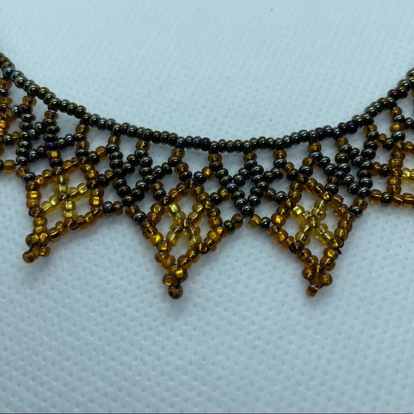 Beaded Collar Necklace - Picture 3 of 5